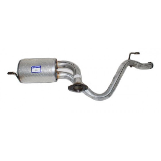 Tailpipe/lyddemper Defender 90 200tdi