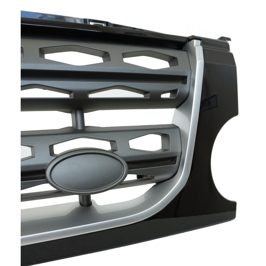 D4 TYPE GRILL SORT-SØLV-GRÅ L319