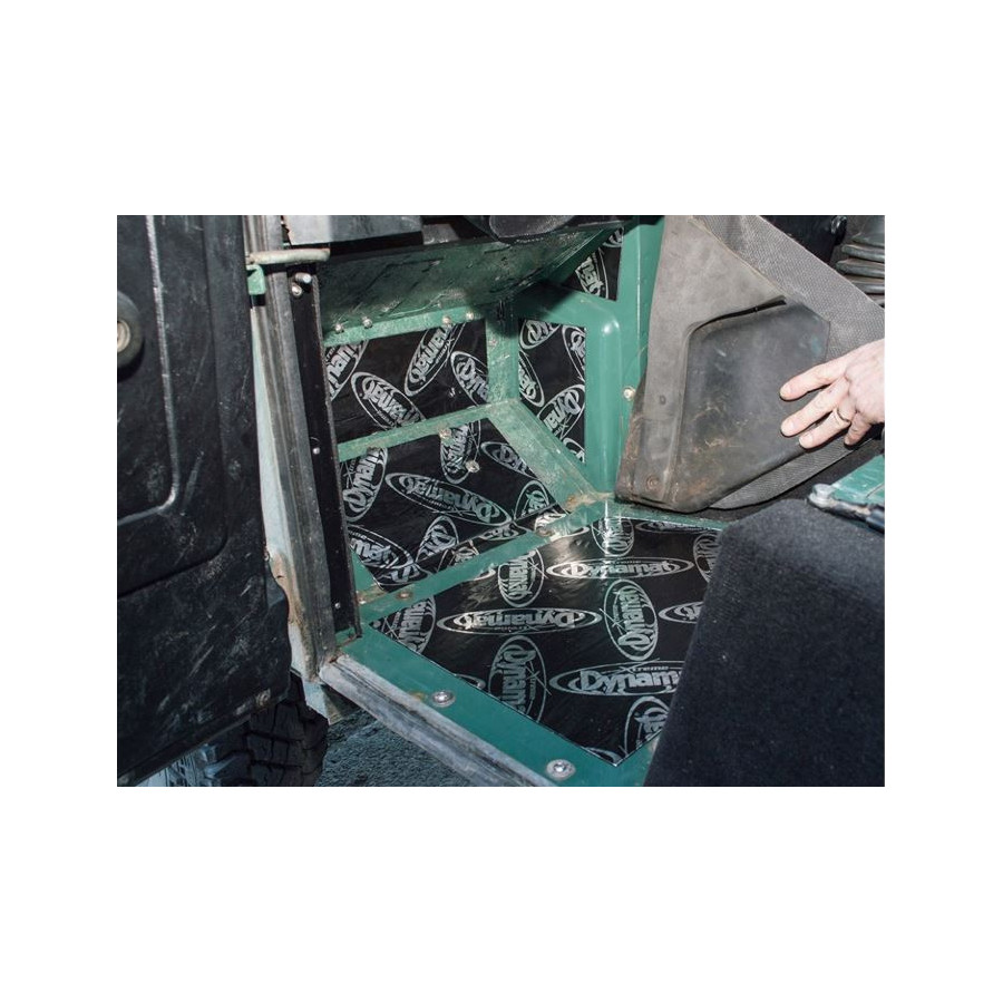 Dynamat Xtreme lyddemping - gulv foran L315