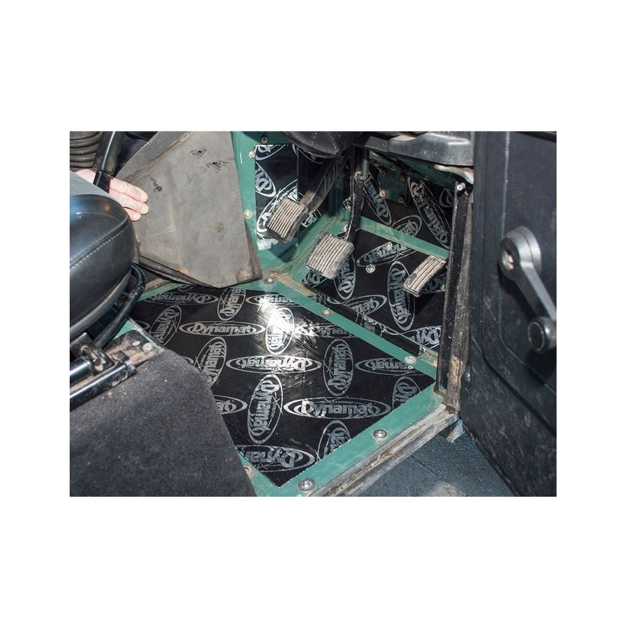 Dynamat Xtreme lyddemping - gulv foran L315