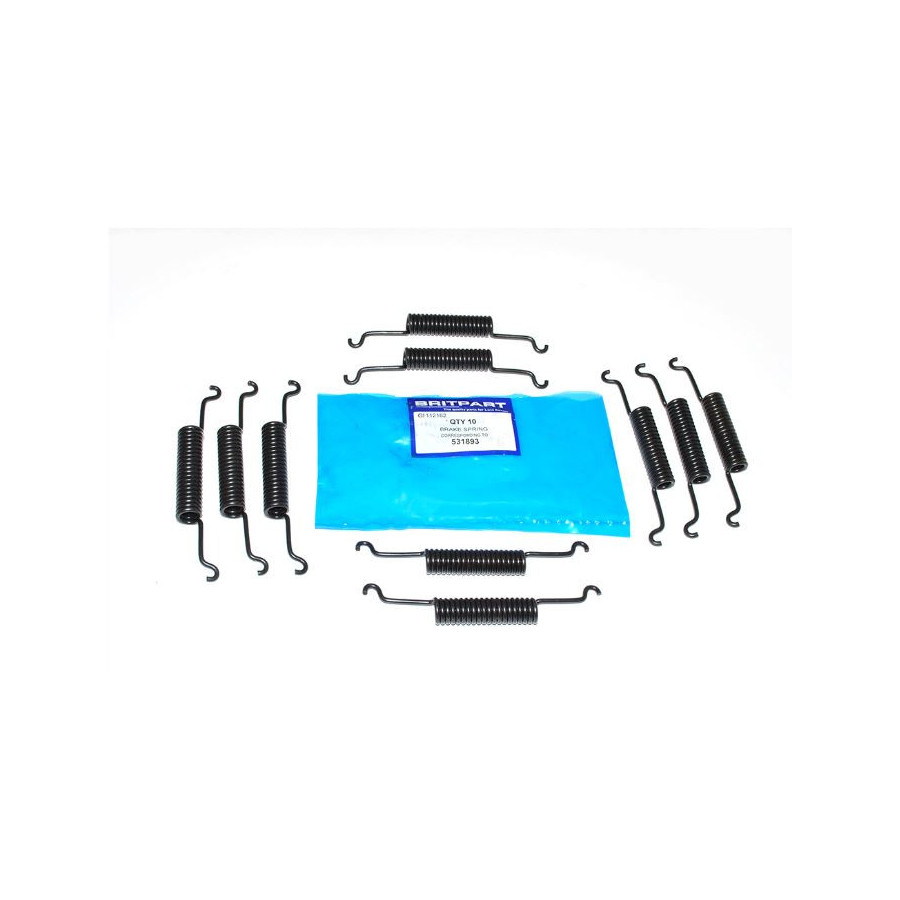 Fjær sett Series bil foran og bak