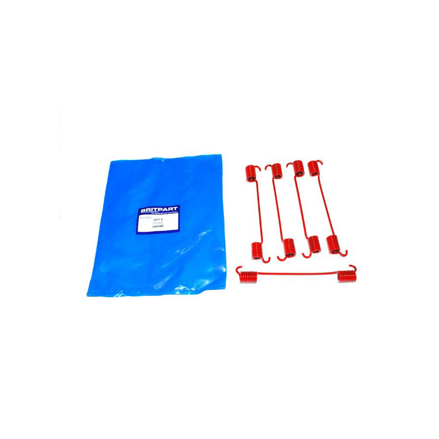 Fjær sett 5 stk Britpart