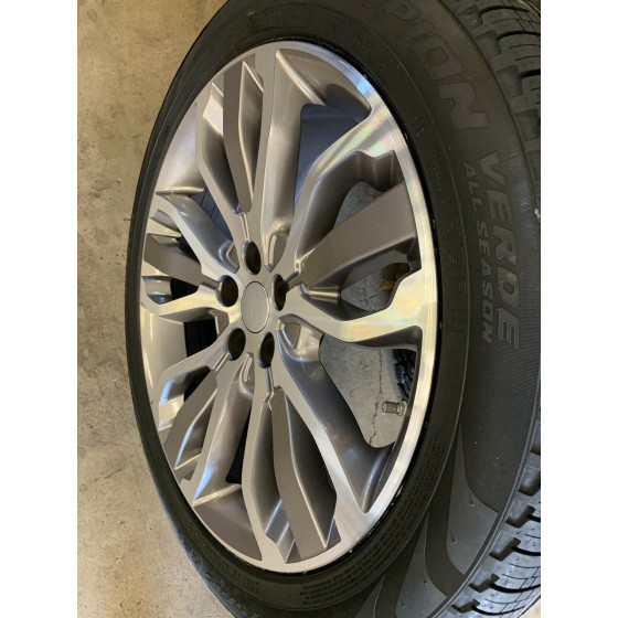 Sett med Range Rover Sport 21" Style 507 felger & 275/45 Pirelli Scorpion Verde All Season dekk