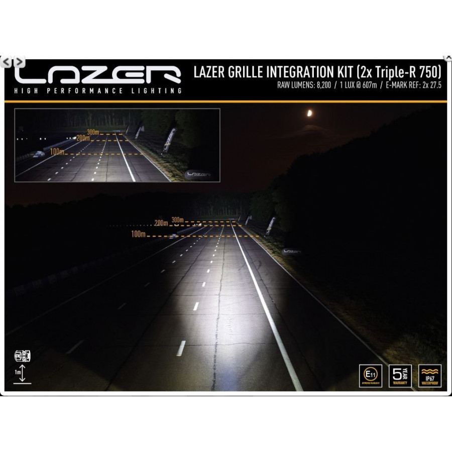 Lazer lamps LED kit