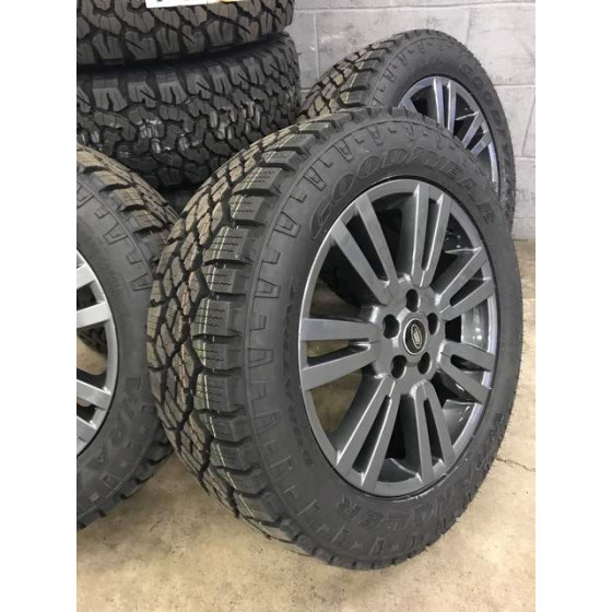 Sett med originale 19" felger & Good Year Duratrac dekk
