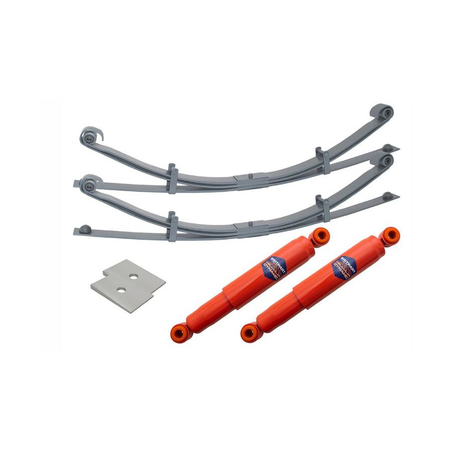 SWB 3 blads parabolfjærer inkl støtdempere Britpart