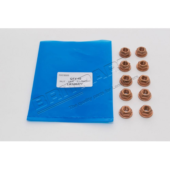 Muttere til  crossover rør - Britpart L319