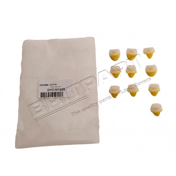 Monterings klips kanaldeksel og hjulbuer x10 L319 L320