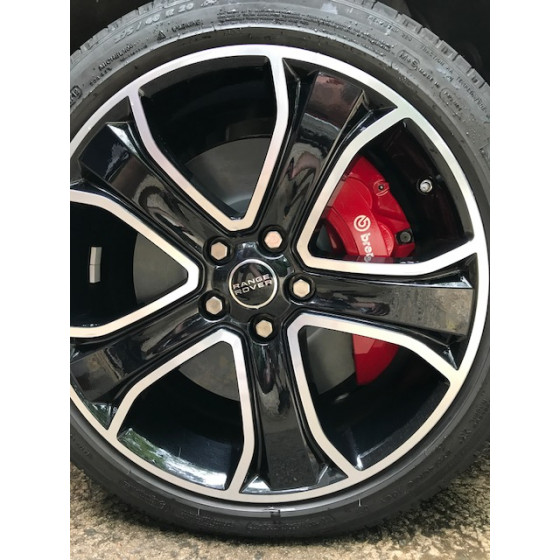 Brembo type calippere i rød