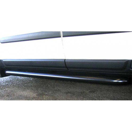 Stigtrinn - protection tubes svart