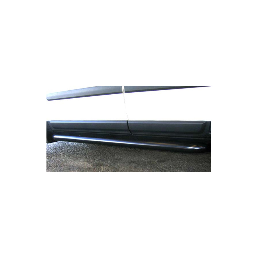 Stigtrinn - protection tubes svart