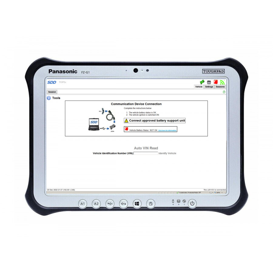 Diagnose Tablet JLR SDD