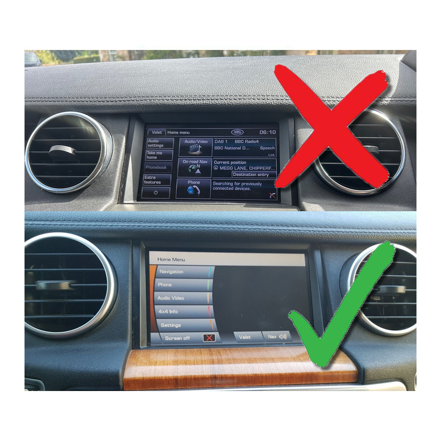 CarPlay og Android Auto integrasjon 2005-2012