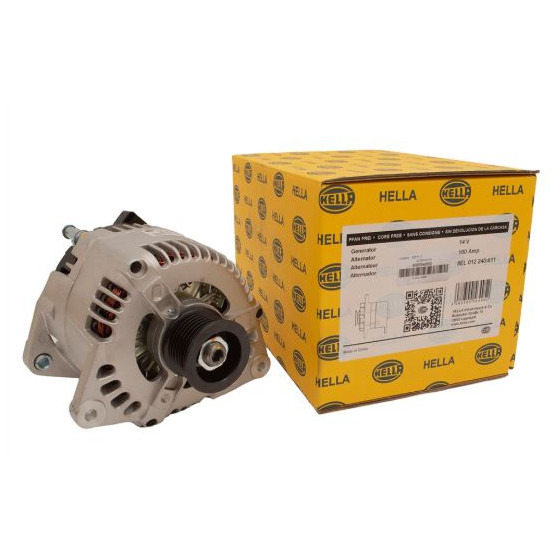 100 A dynamo. Passer også Defender 300 Tdi L318