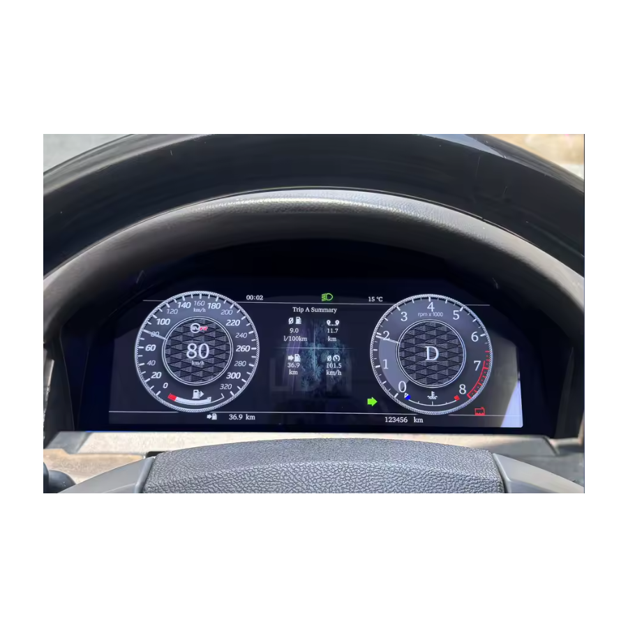 TFT digitalt instrument panel