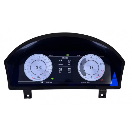 TFT digitalt instrument panel