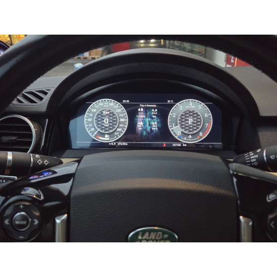TFT digitalt instrument panel