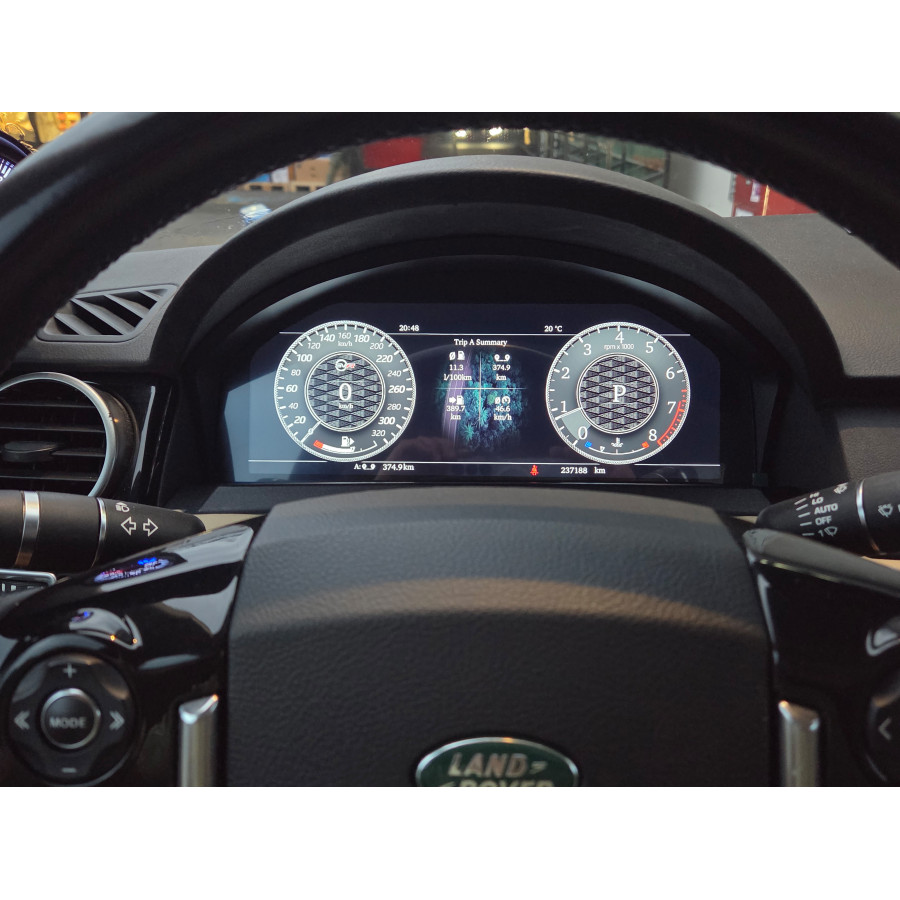 TFT digitalt instrument panel
