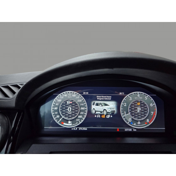 TFT digitalt instrument panel
