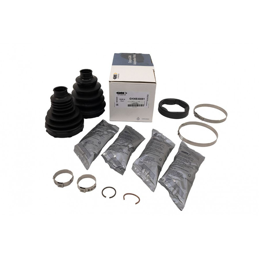 Drivakselmansjett foran