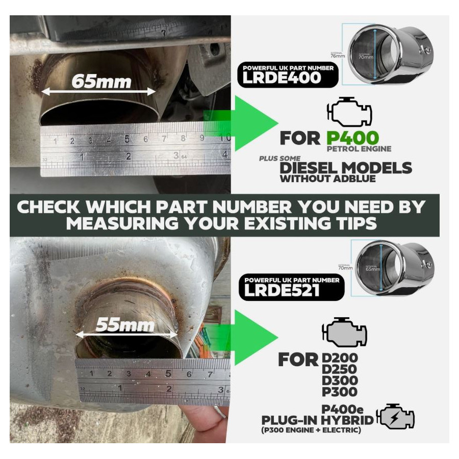 Eksostupper til L663 bensin