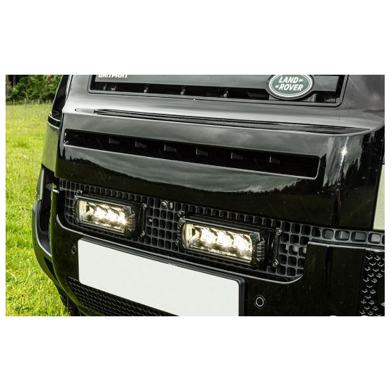 Triple-R 750 LED Spotlights Grill Integrasjons Kit New Defender | LRbutikken