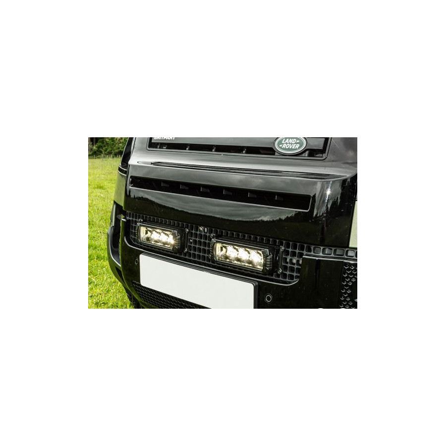 Triple-R 750 LED Spotlights Grill Integrasjons Kit New Defender | LRbutikken
