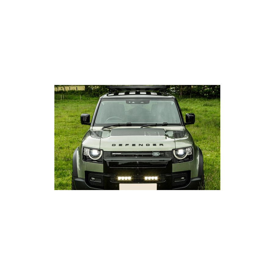 Triple-R 750 LED Spotlights Grill Integrasjons Kit New Defender | LRbutikken