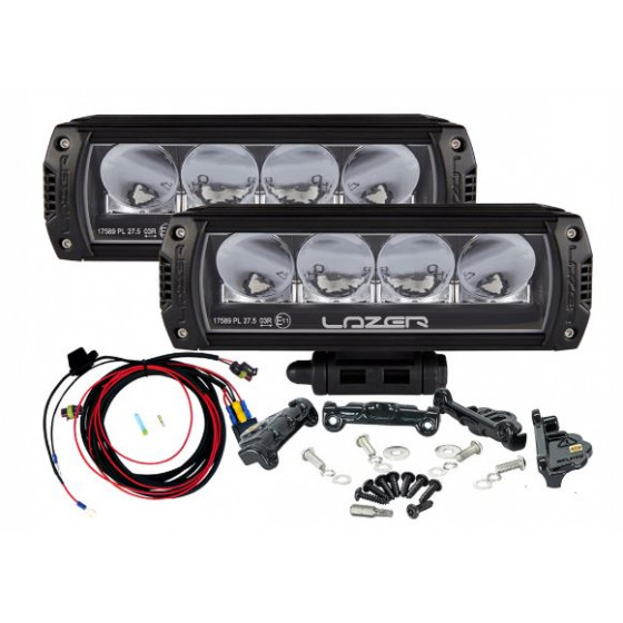 Triple-R 750 LED Spotlights Grill Integrasjons Kit New Defender | LRbutikken