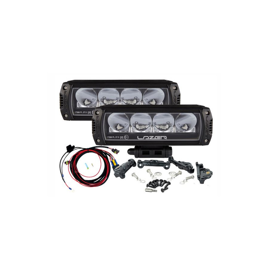 Triple-R 750 LED Spotlights Grill Integrasjons Kit New Defender | LRbutikken