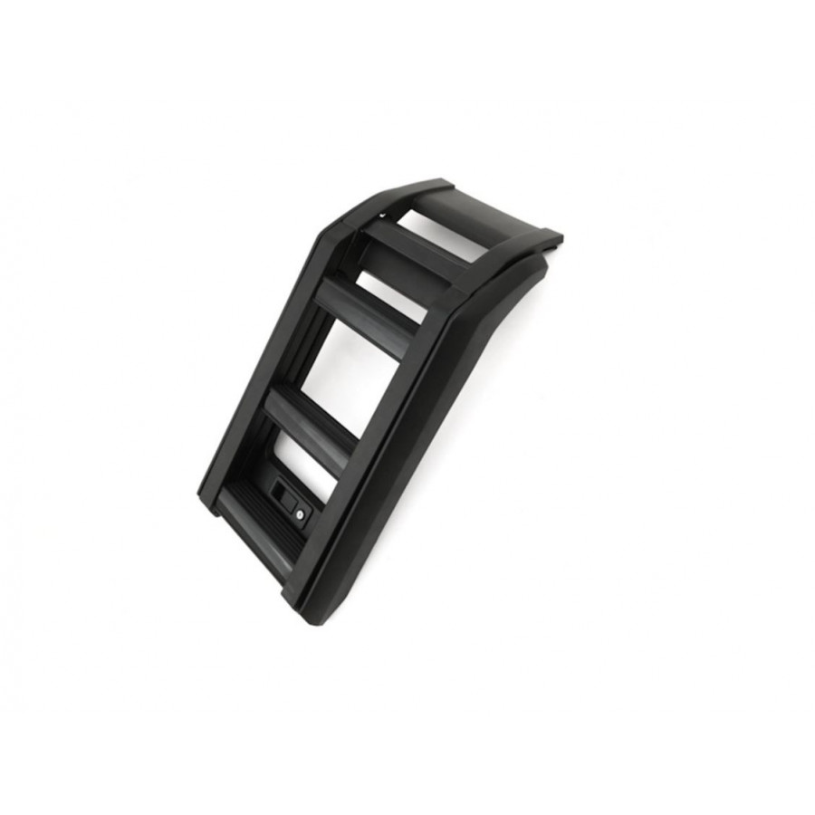 Sidestige m/svarte trinn Defender
