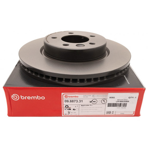 Sett med bremseskiver foran, 3.0v6