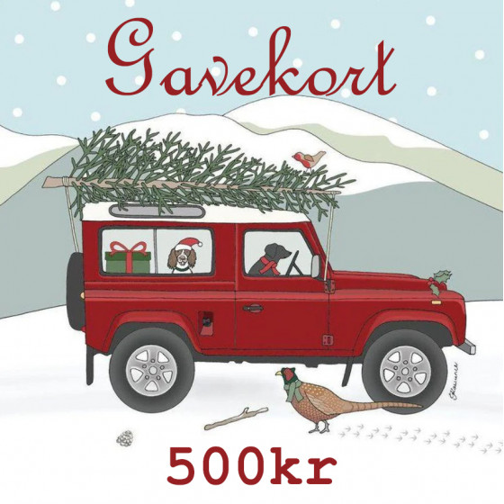 Gavekort Jul 500