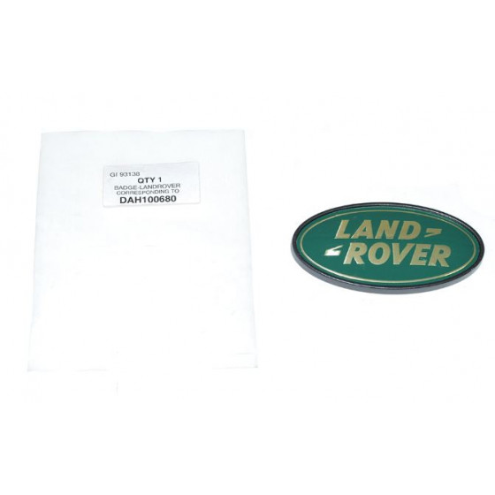 Land Rover merke baksiden