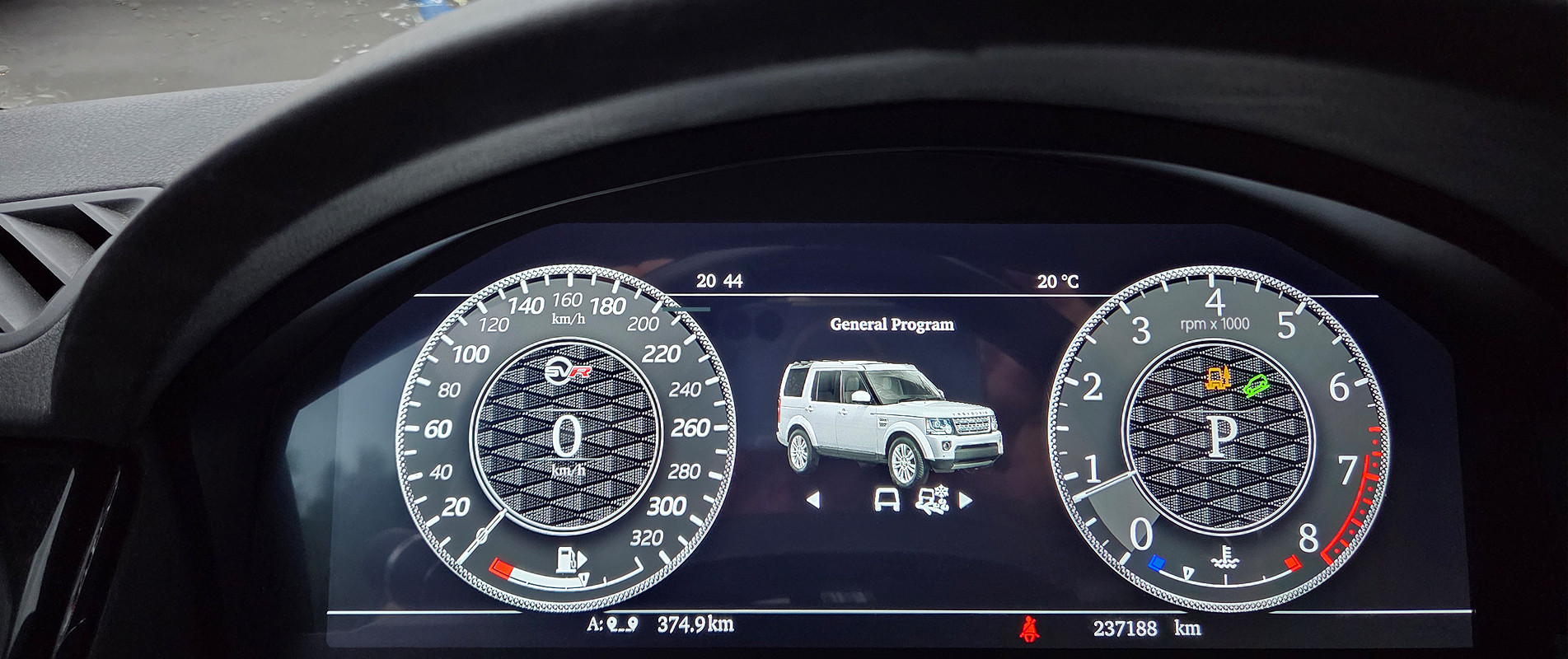 TFT Instrument Panel